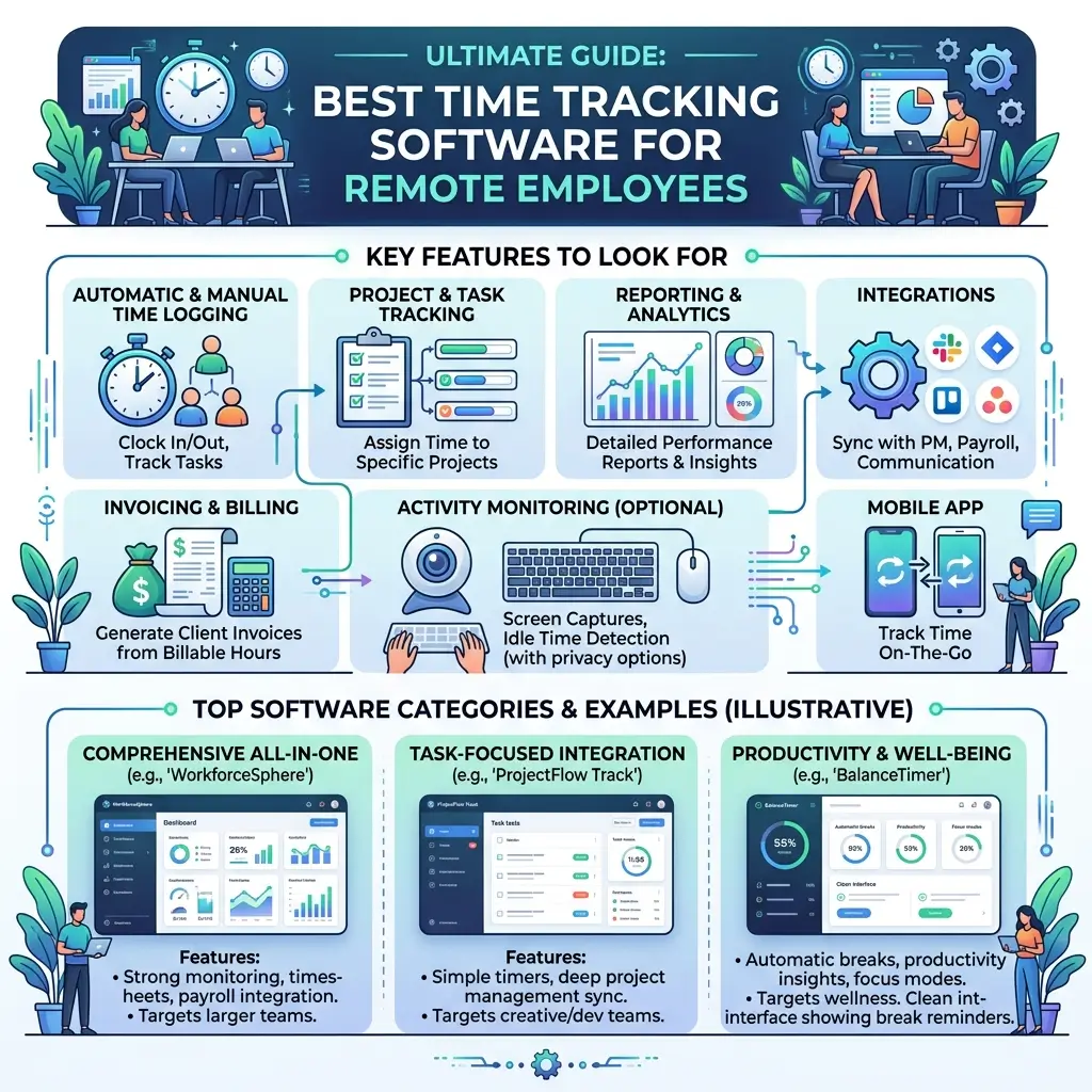 Time Tracking Software for Remote Employees